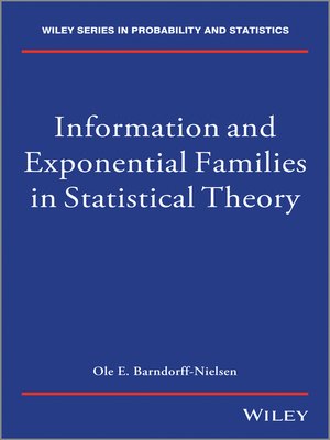 cover image of Information and Exponential Families in Statistical Theory
